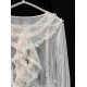Gloaming About Tulips Dotted Tulle Cardigan(Reservation/6 Colours/Full Payment Without Shipping)